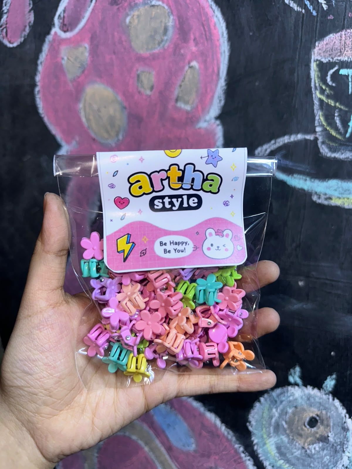 Jepit Rambut Mini Cute Isi 50 Pcs - Artha Style